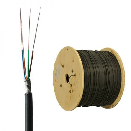Cáp quang 8Fo luồn ống Singlemode, có lớp kẽm, chống gặm nhấm, côn trùng