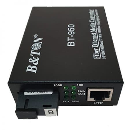 Converter quang 1 sợi BTON BT-950 GS-20B, 20km