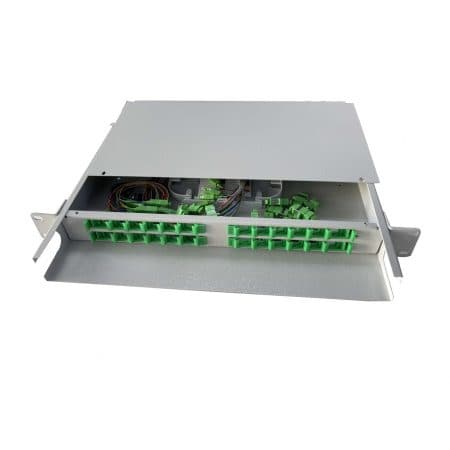Hộp phối quang ODF 24Fo SC/APC cố định
