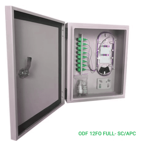 Hộp phối quang ODF 24Fo SC/APC ngoài trời