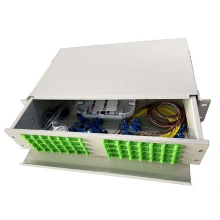 Hộp phối quang ODF 48Fo SC/UPC rack trượt