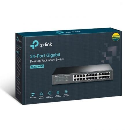 TP-Link TL-SG1024D – Bộ chia tín hiệu 24 cổng Gigabit