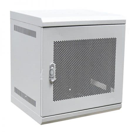 Tủ Mạng 12U-D600, Tủ Rack 12U-D600 19″ – Màu trắng, treo tường