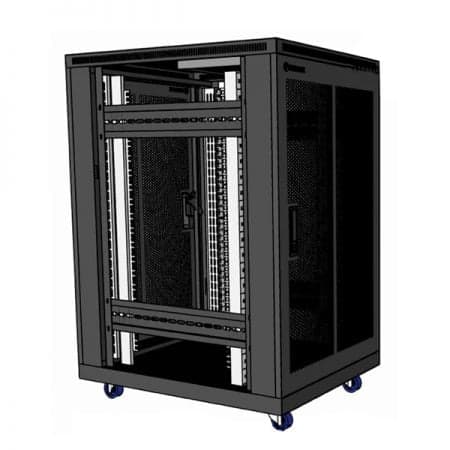 Tủ Rack 20U-D800, Tủ mạng 20U-D800 19″ – Tủ ráp