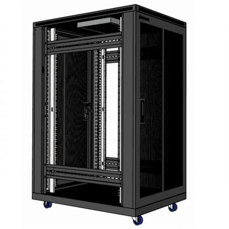 Tủ Rack 27U-D1000, Tủ mạng 27U-D1000 19″ – Tủ ráp