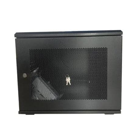Tủ Rack 9U-D500, Tủ mạng 9U-D500 19″ – Màu đen, treo tường