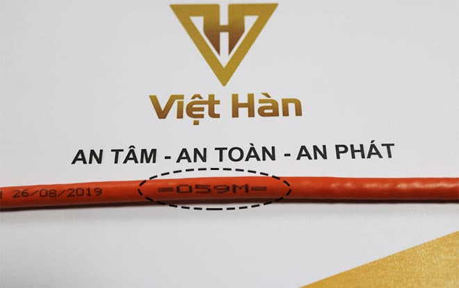 Cách đọc thông số in trên dây cáp mạng