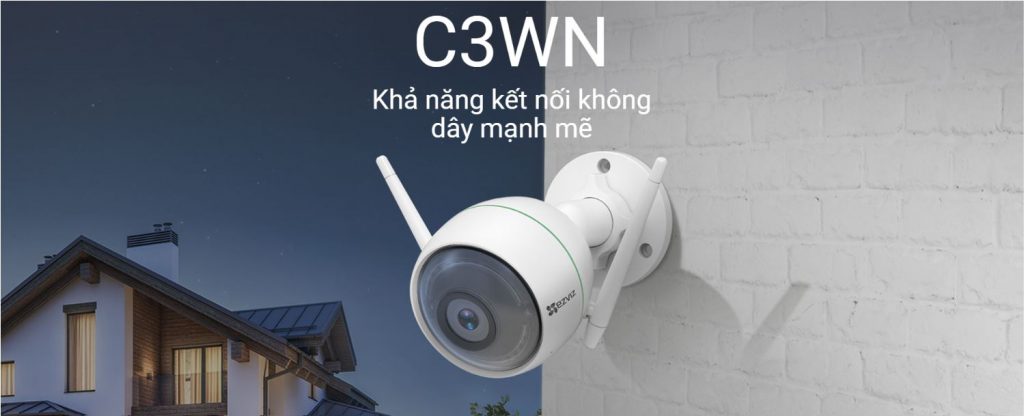 Camera Wifi EZVIZ C3WN 2MP 1080P