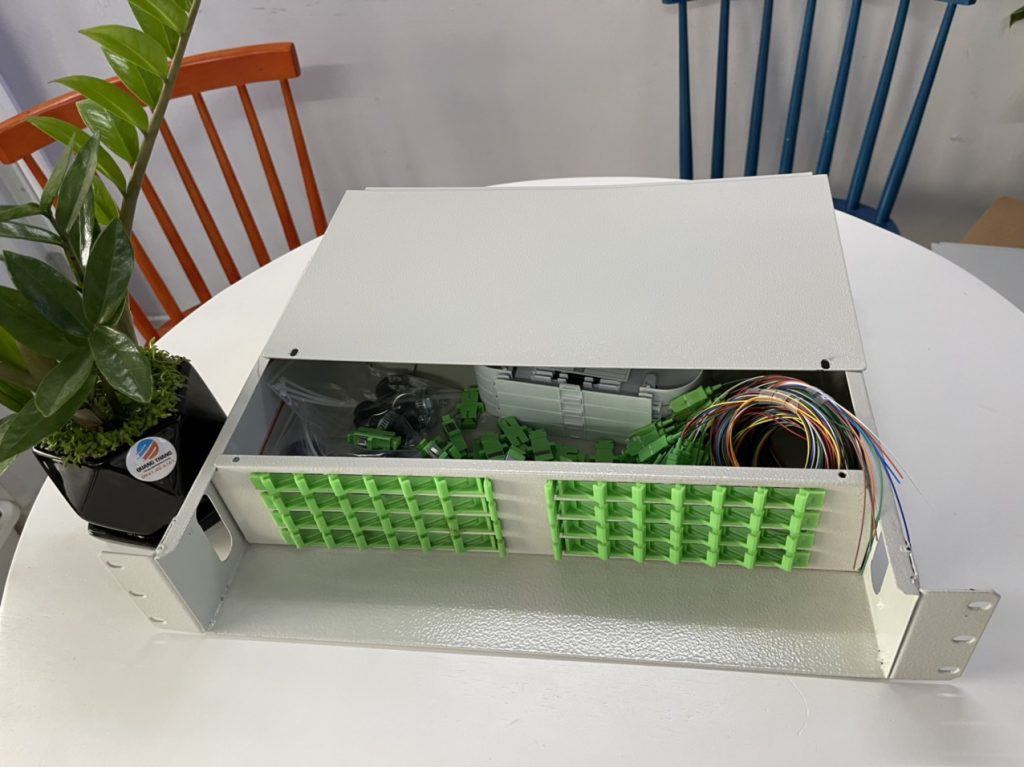 Hộp phối quang ODF 48Fo SC/APC cố định