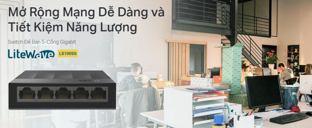 Switch 5 Port TP-Link LS1005G