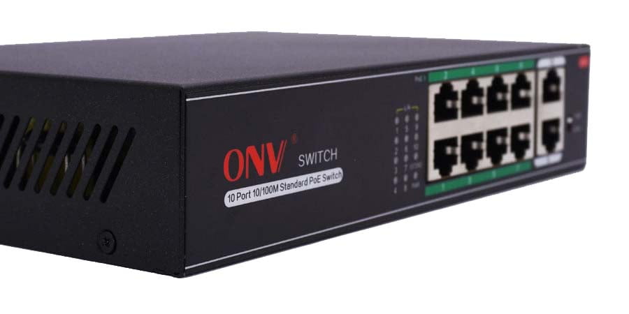 Switch Poe 8 Port Onv H1108PLS